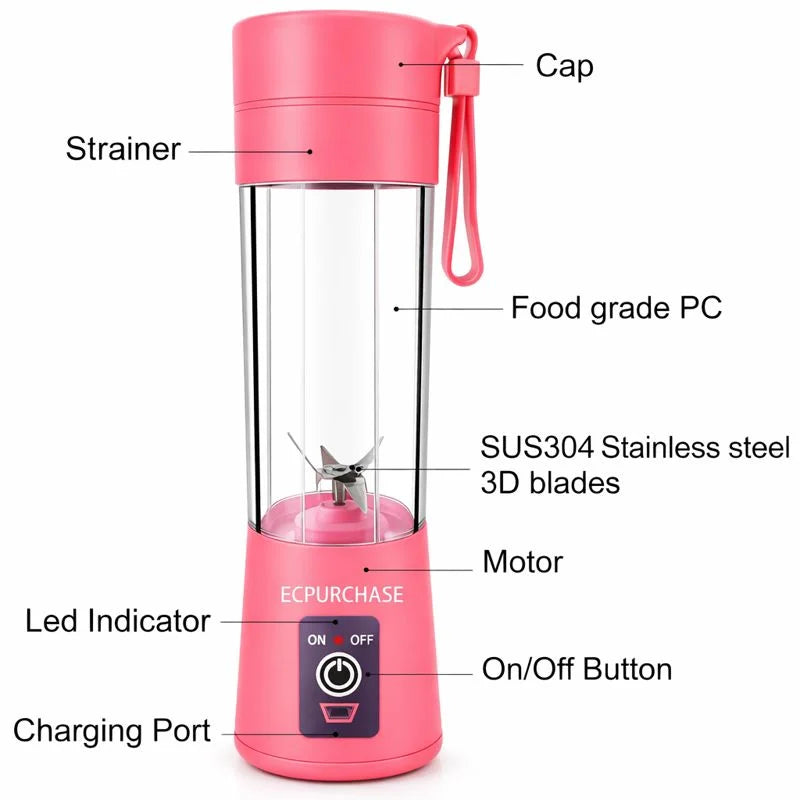 Portable USB Juicer Blender