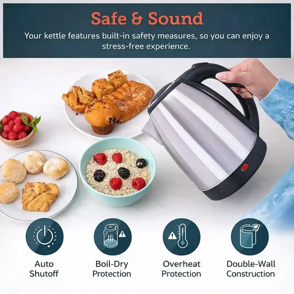 Smart DoubleWall Electric Kettle