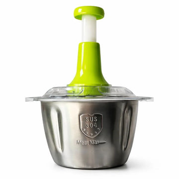 Manual Food Chopper 2L Stainless Steel